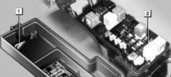 Lexus RX 300 (XU10) (1999-2003) - caixa de fusíveis