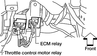 Nissan Sentra (2000-2006) - caixa de fusíveis