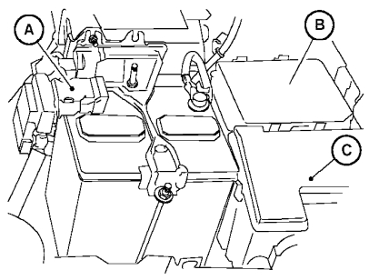 Nissan Sentra (2007-2012) - caixa de fusíveis