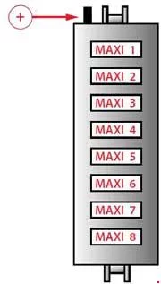 Ferrari F430 (2004-2009) - caixa de fusíveis