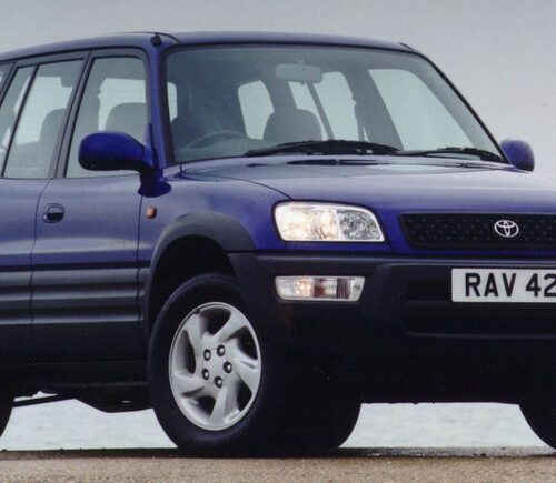 Toyota RAV4 XA10 (2000) – caixa de fusíveis