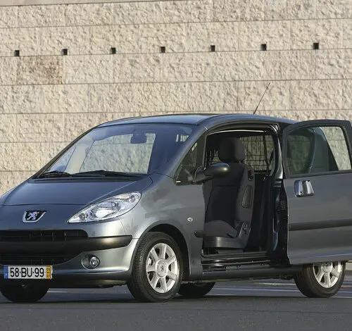Peugeot 1007 (2004-2006) – caixa de fusíveis